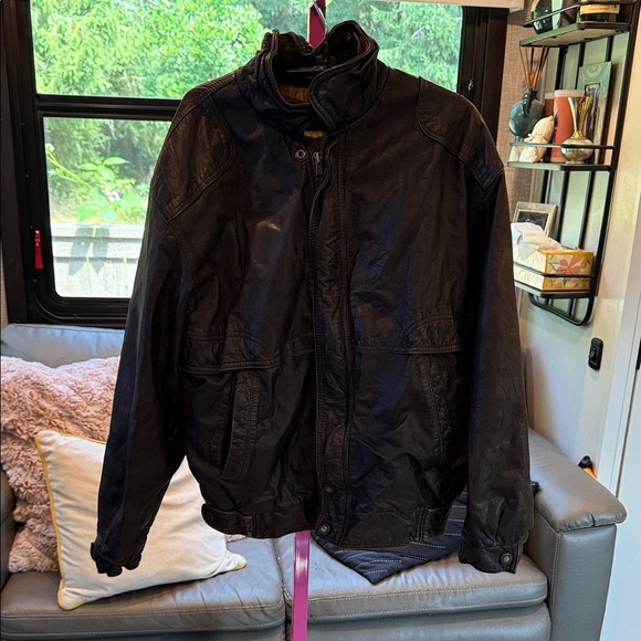 VINTAGE Men or ALL Classic Black Military Jacket size M - Picture 1 of 12